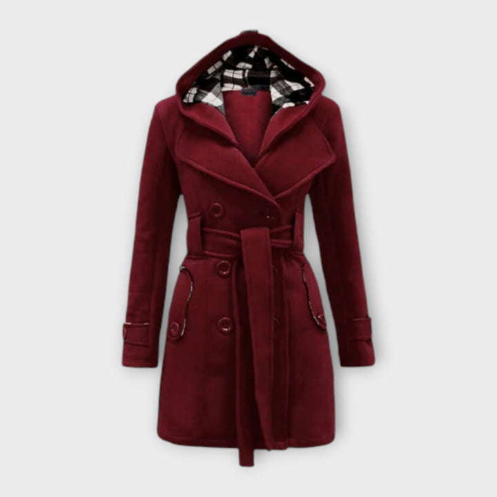 Elsie | Women’s warm winter coat with hood