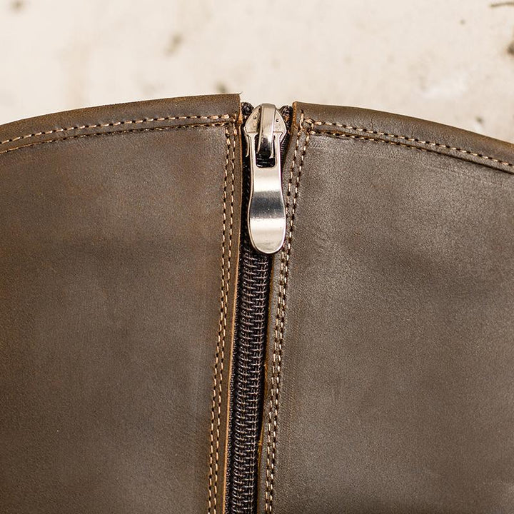 Luna | Women's knee-high western boots with retro edge