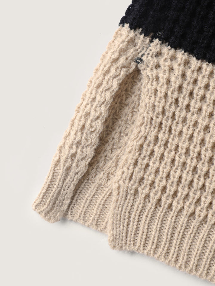 Brylee | Women’s open-front striped knit cardigan