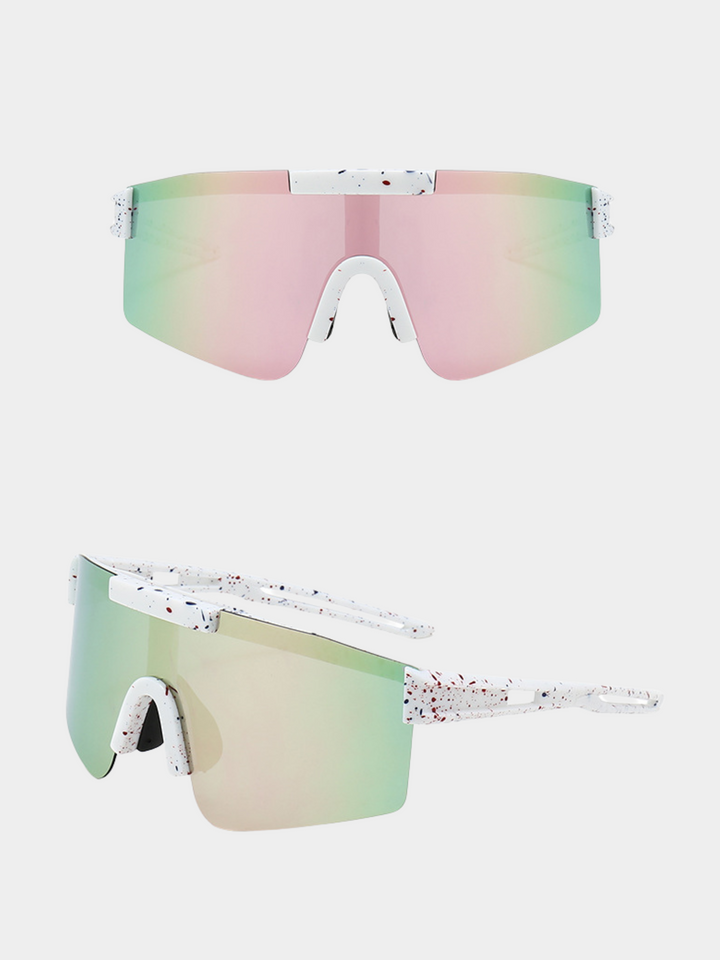 Evalisse | Women’s retro-inspired polarized sunglasses with colorful coated lenses