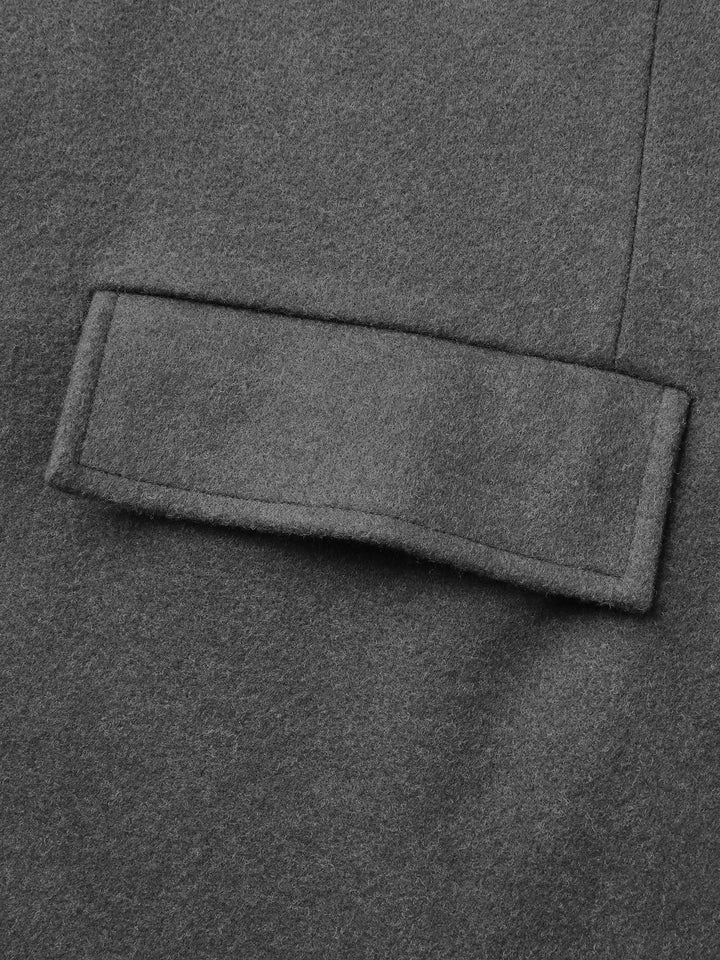 Teresa | Women’s solid suit collar button pockets coat