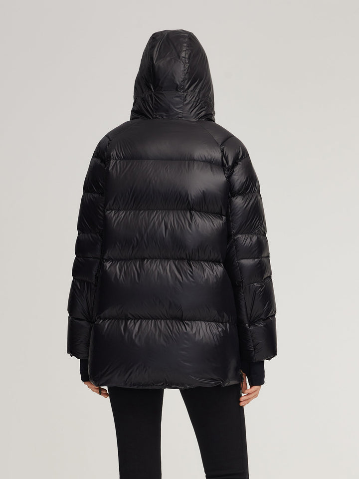 Marel | Women’s hooded winter jacket with a sleek, weather-ready silhouette