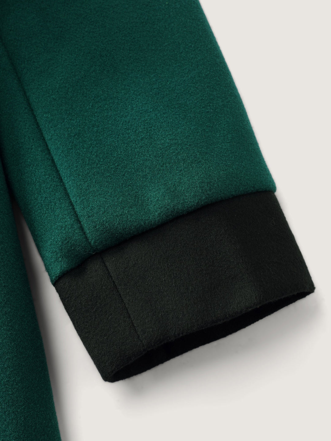 Mavey | Women’s color contrast belted lined coat