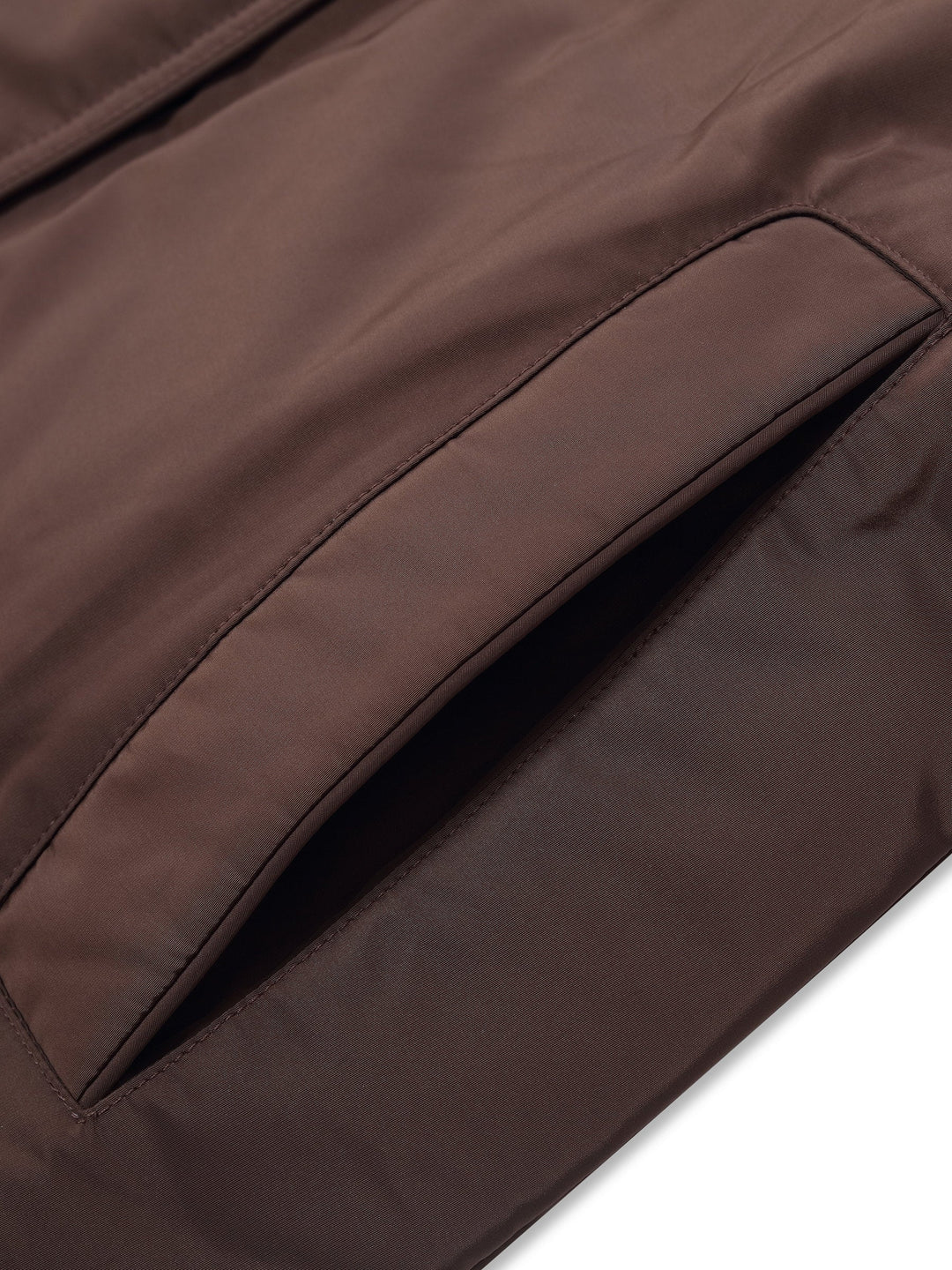 Ellyn | Women’s quilted hooded wrap overcoat with a structured winter silhouette