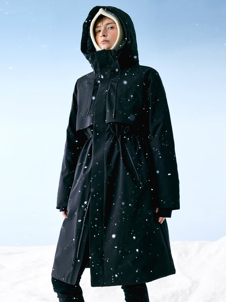 Keryn | Women’s quilted winter pants with a softly structured tapered silhouette