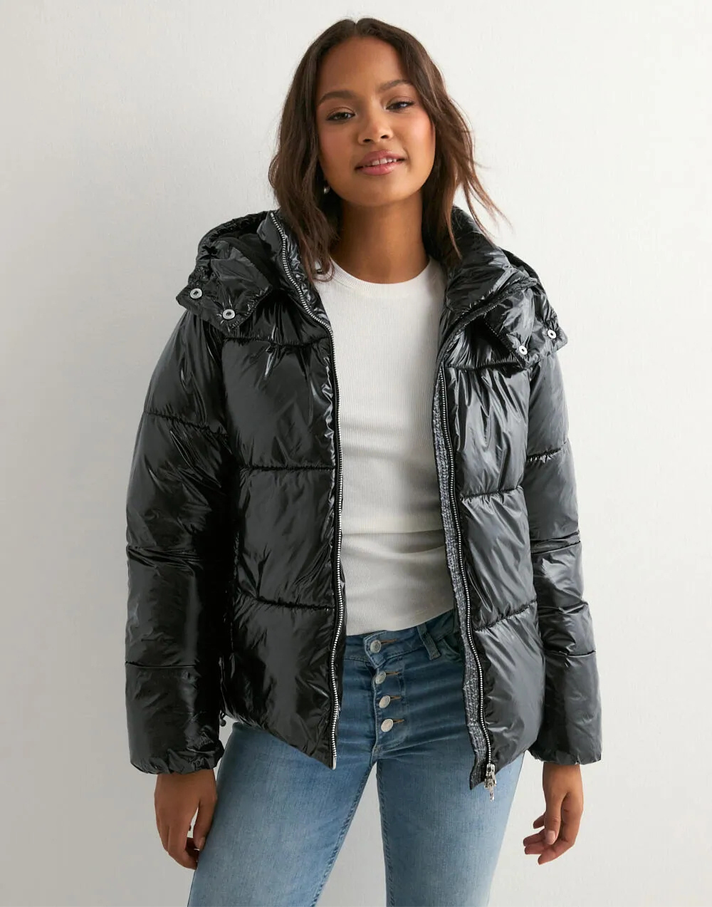 Jazmin | Women’s glossy padded puffer jacket