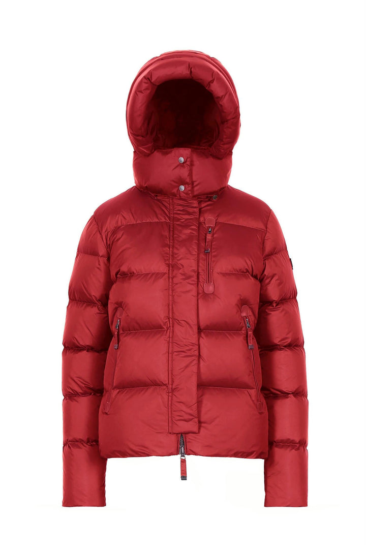 Corinelle | Women’s short hooded jacket with a structured water-resistant silhouette