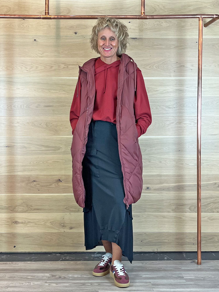 Haidee | Women’s long quilted vest