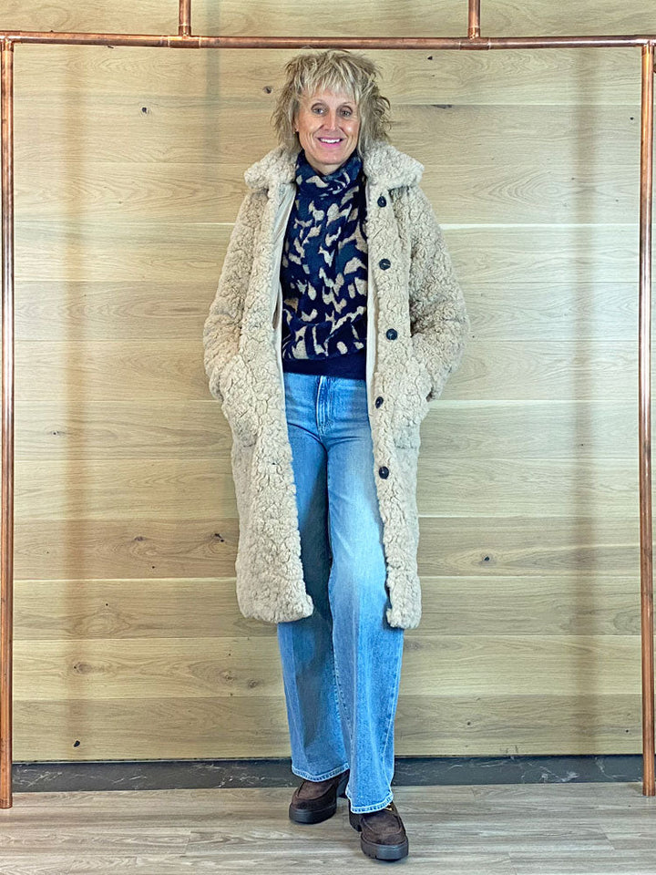 Jonna | Women’s long teddy coat