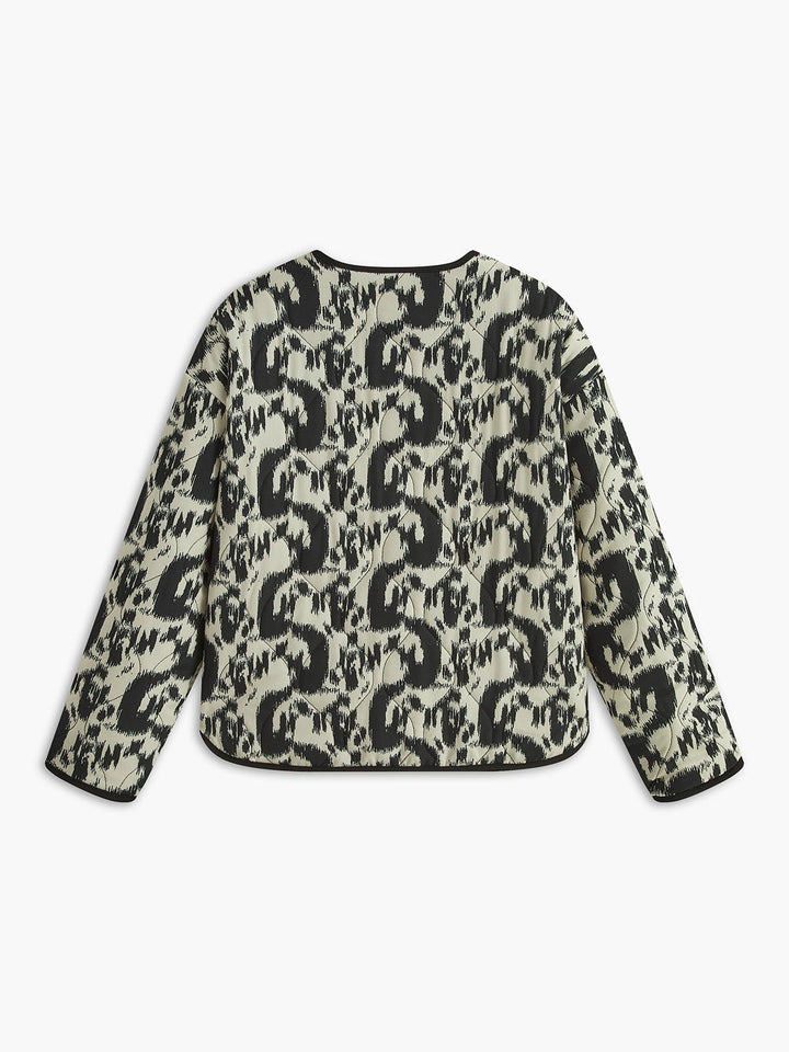 Selah | Women’s printed woven jacket with pockets and regular fit