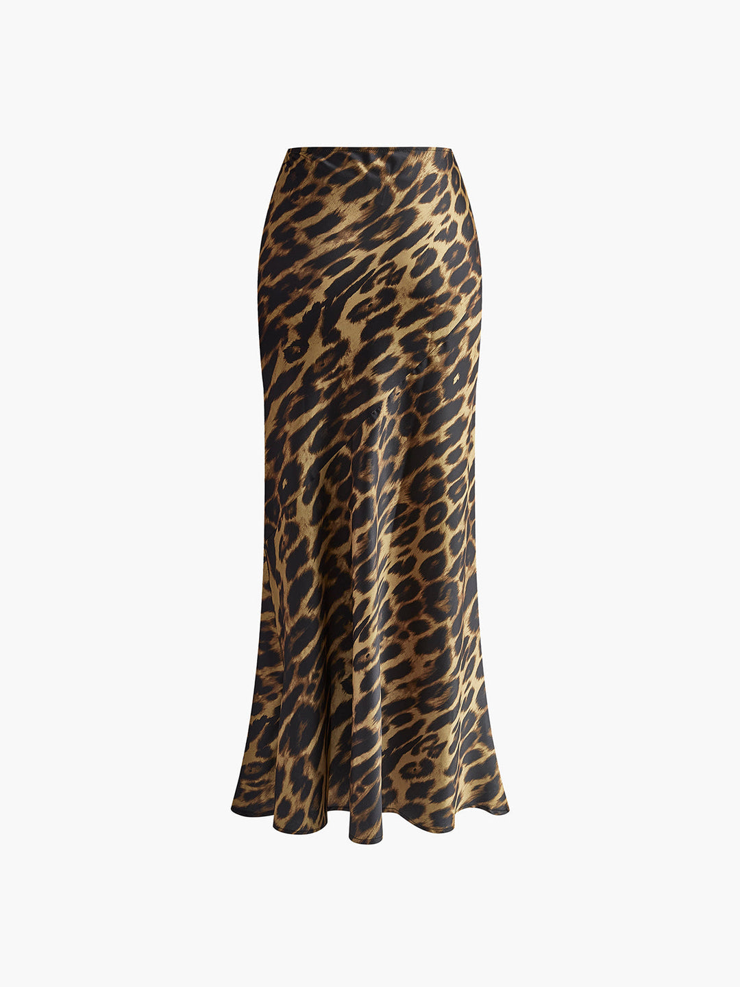 Jarrah | Women’s leopard maxi skirt with slim silhouette