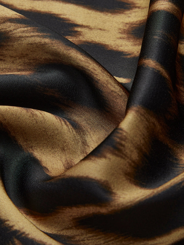 Jarrah | Women’s leopard maxi skirt with slim silhouette