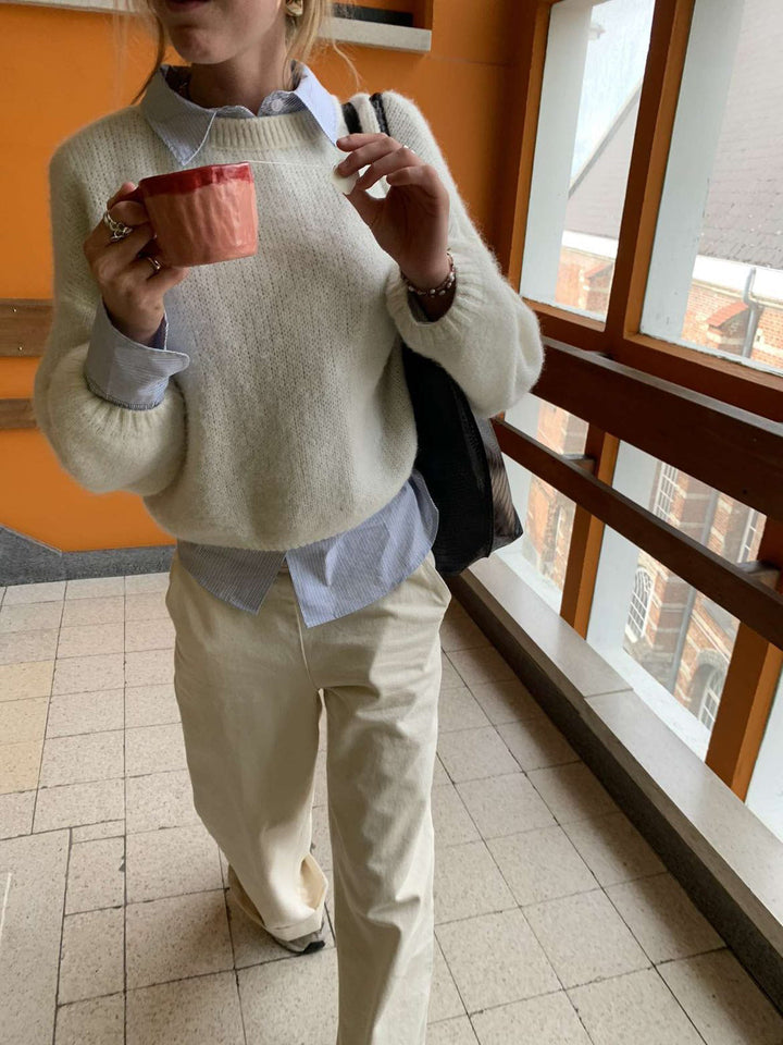 Blair | Women’s oversized knit with balloon sleeve design