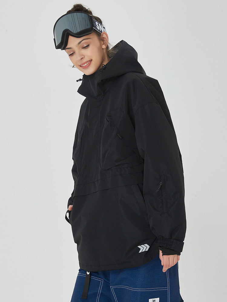 Serenza | Women’s baggy mountain anorak jacket with a relaxed freeride silhouette