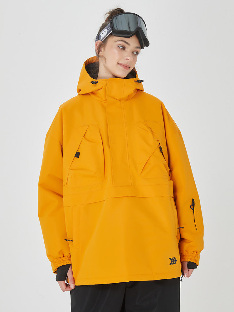 Serenza | Women’s baggy mountain anorak jacket with a relaxed freeride silhouette