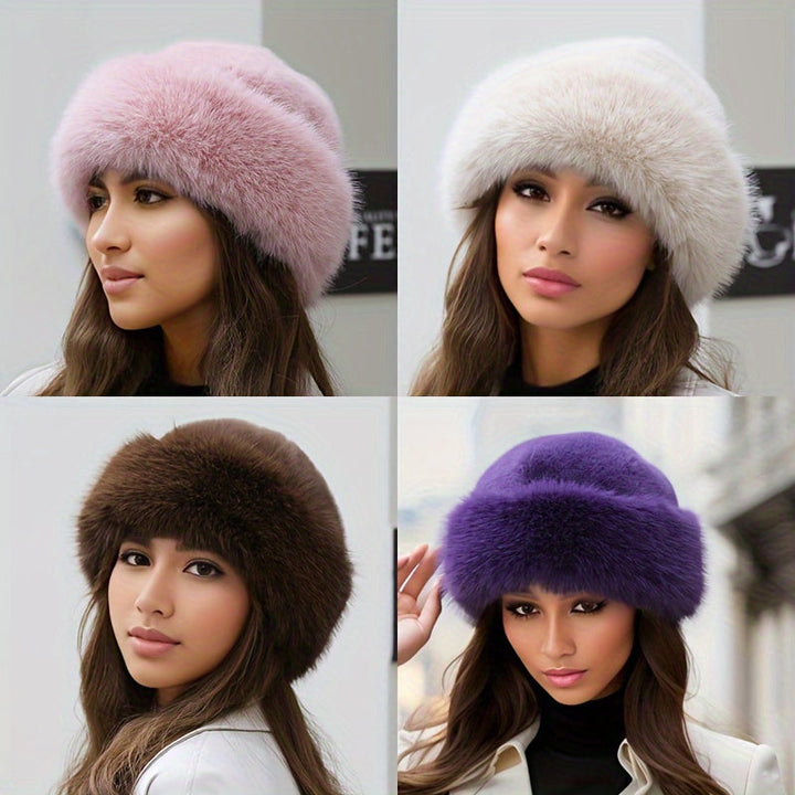 Cess | Women’s winter hat with rounded crown and wide trim