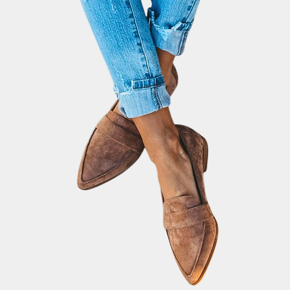 Roahn | Women’s structured shoulder bag with gold accent