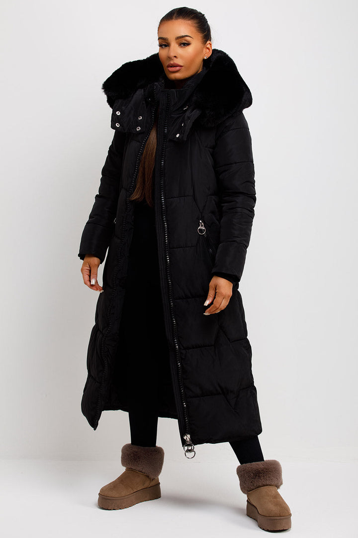 Eleanore | Women’s long puffer padded coat