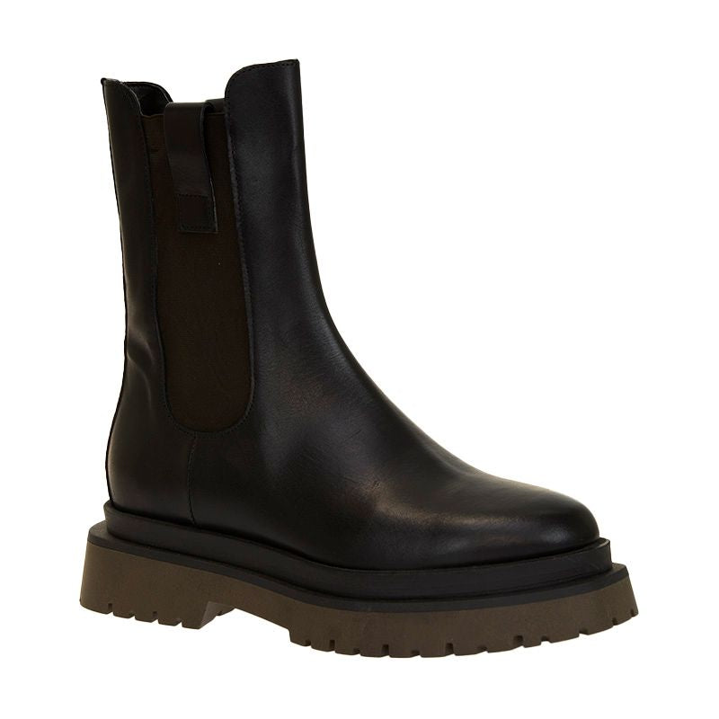 Dixie | Women’s leather lug sole ankle boots