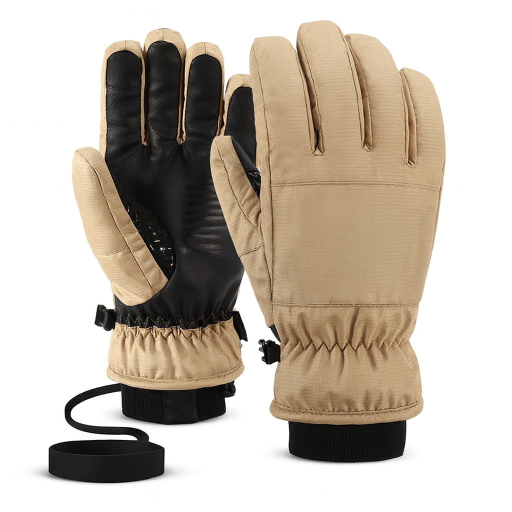 Zanea | Women’s snowboard gloves with pre-shaped contour and flexible winter shaping
