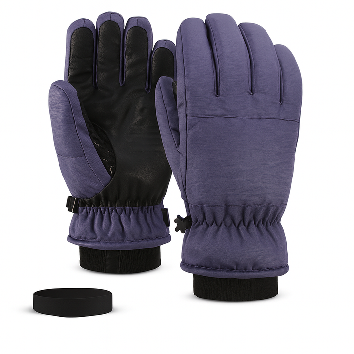 Zanea | Women’s snowboard gloves with pre-shaped contour and flexible winter shaping