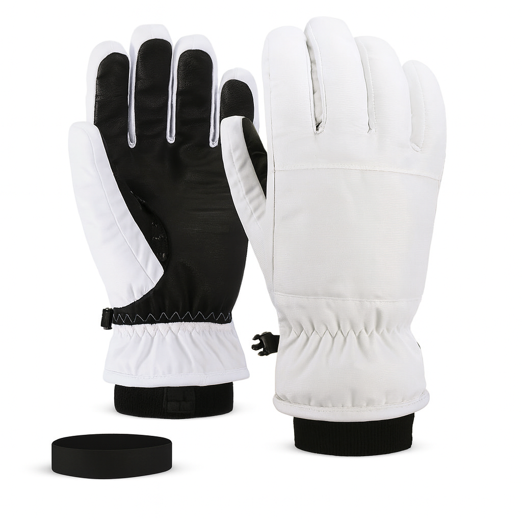Zanea | Women’s snowboard gloves with pre-shaped contour and flexible winter shaping