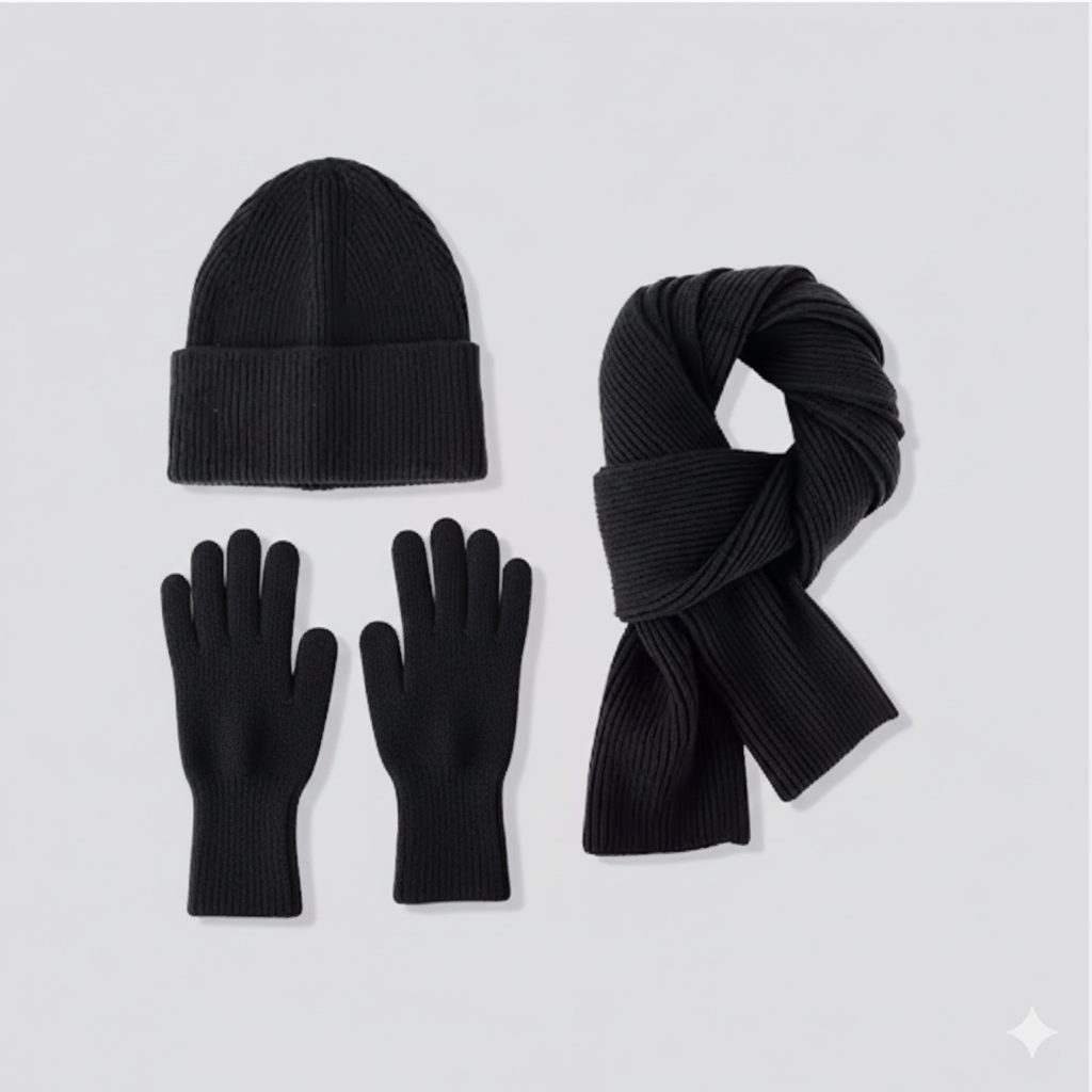 Nisse | Women’s winter knit set with a streamlined cold-season silhouette