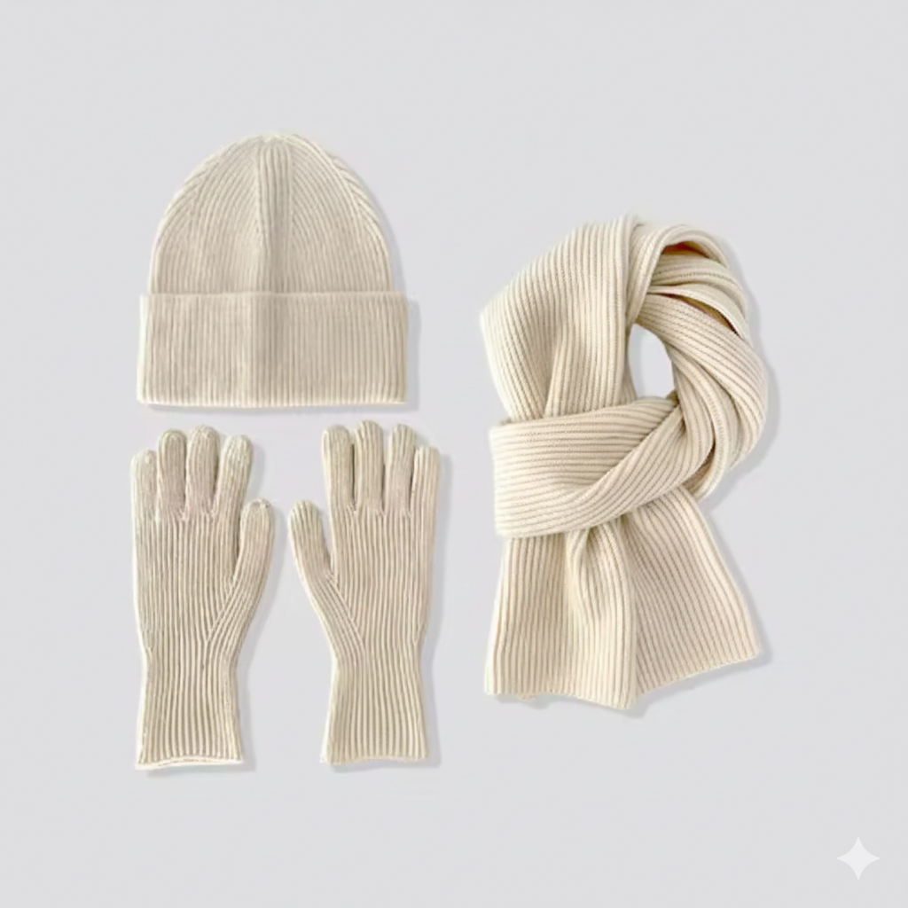 Nisse | Women’s winter knit set with a streamlined cold-season silhouette