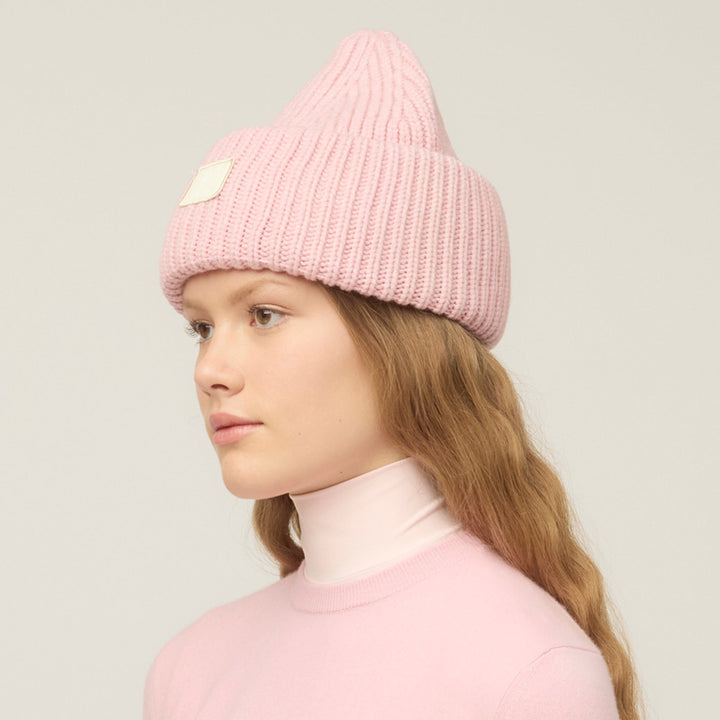 Elvaya | Women’s alpine knit beanie with a soft folded cuff