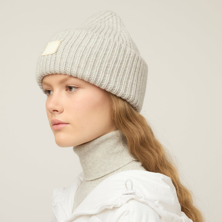 Briselle | Women’s alpine knit beanie with a soft rounded cold-season silhouette