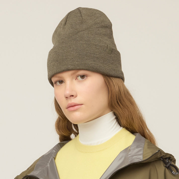 Soretta | Women’s hydrowool knit beanie with a soft folded cuff
