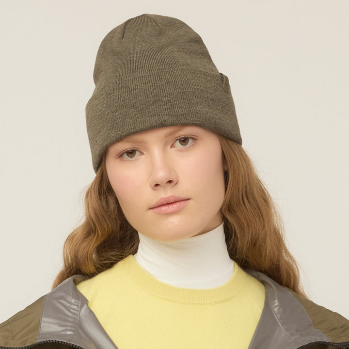 Soretta | Women’s hydrowool knit beanie with a soft folded cuff