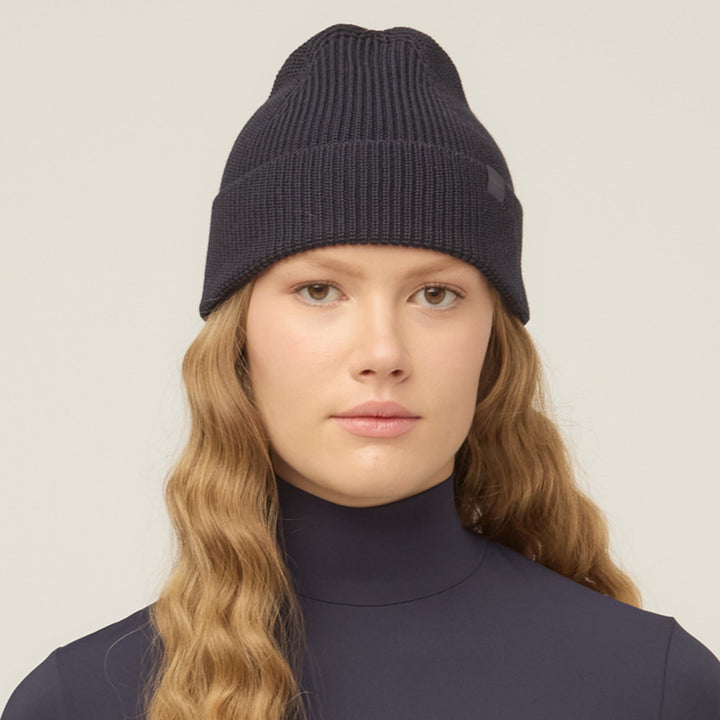 Lirwen | Women’s hydrowool knit beanie with a soft folded cuff