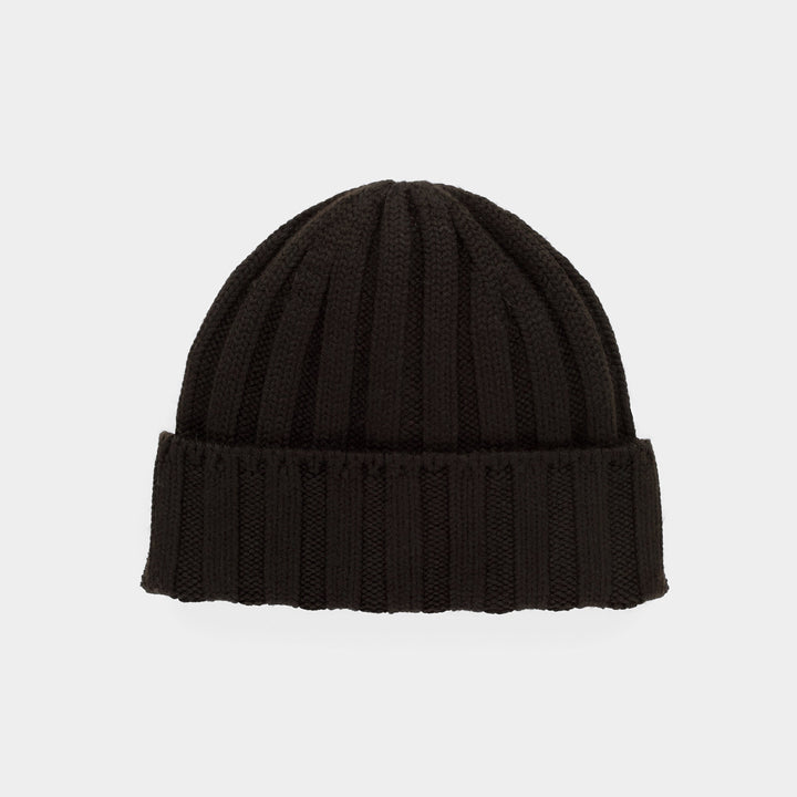Rivina | Women’s chunky rib-knit beanie with a defined seasonal silhouette