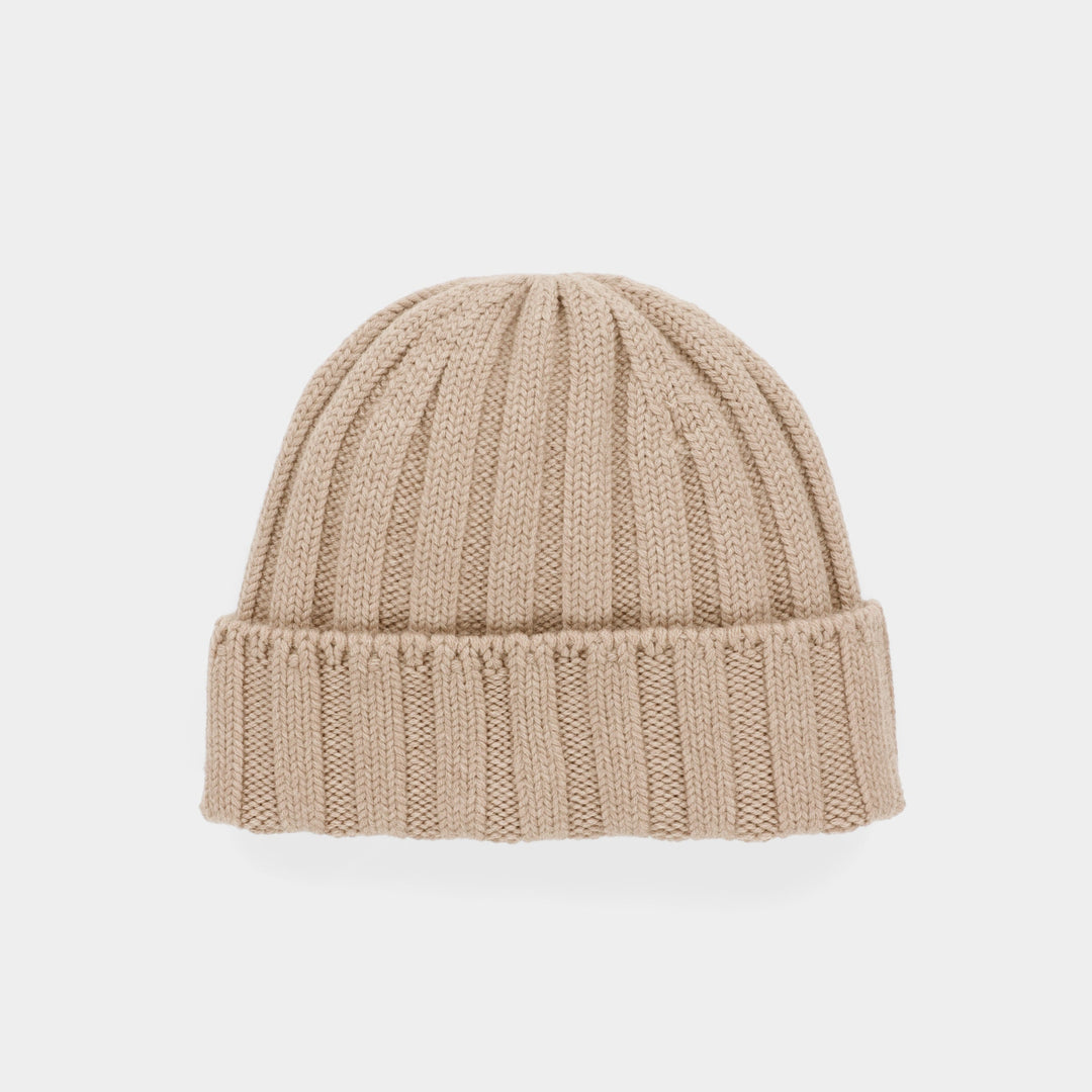 Brinora | Women’s chunky ribbed beanie with a soft, structured silhouette
