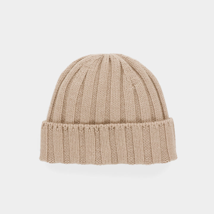 Brinora | Women’s chunky ribbed beanie with a soft, structured silhouette