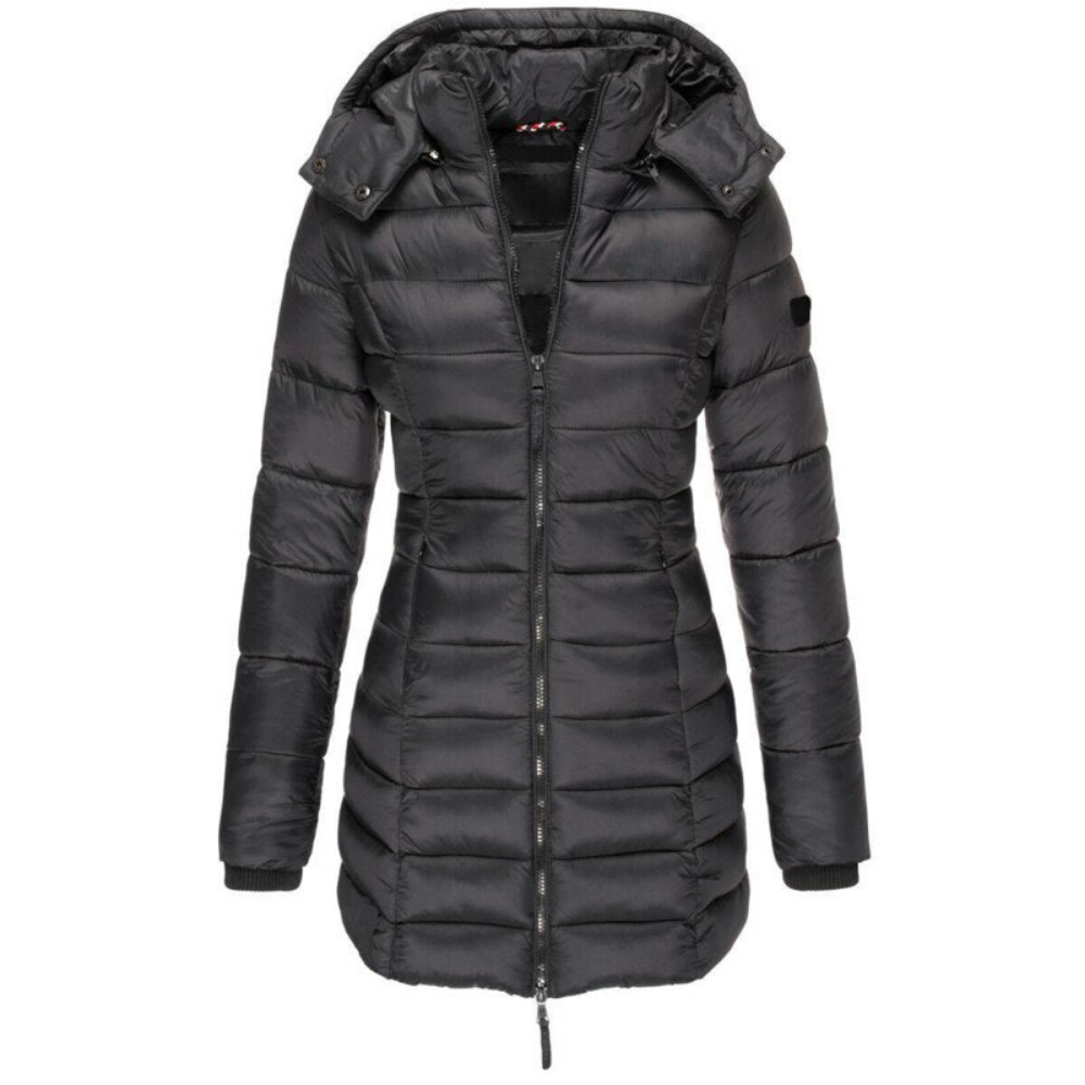 Vien | Women’s hooded quilted zip-front jacket