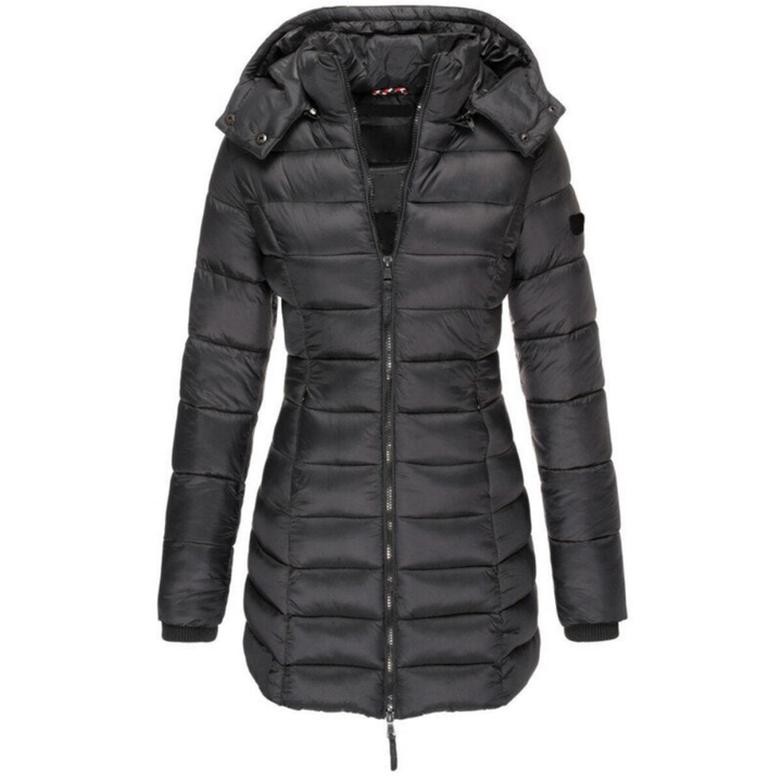 Vien | Women’s hooded quilted zip-front jacket