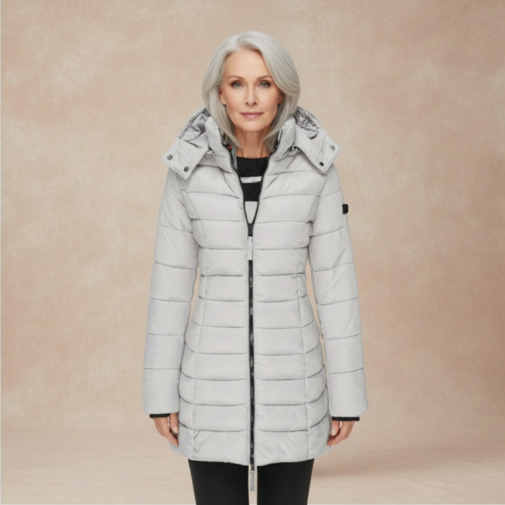 Vien | Women’s hooded quilted zip-front jacket