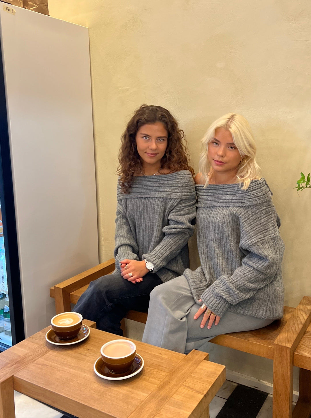 Reese | Women’s oversized knit with off-shoulder design