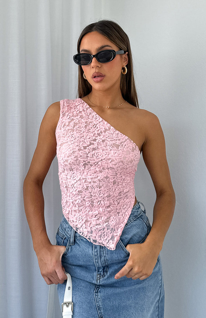 Aria | Women’s one shoulder lace top