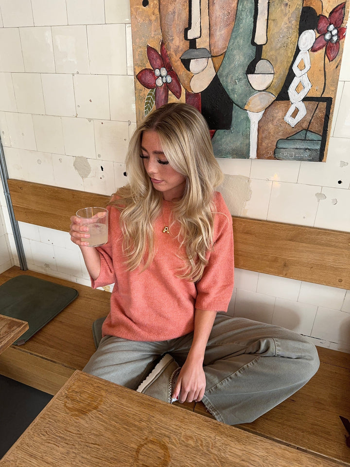 Sylvie | Women’s knit sweater with three-quarter sleeve design