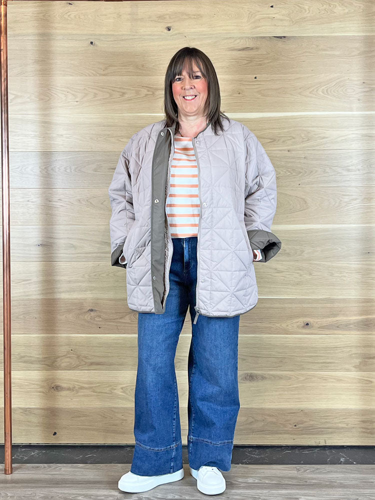 Phoebe | Women’s oversized quilted jacket