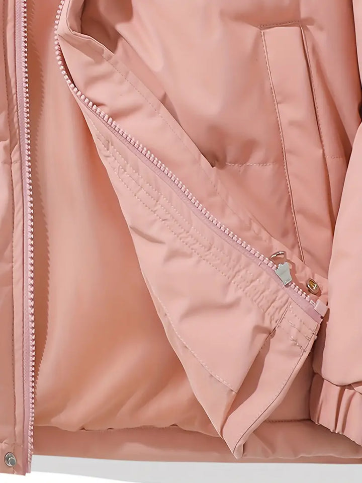 Genevive | Women’s quilted hooded puffer jacket