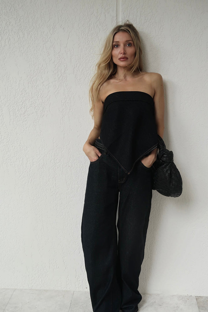 Jaime | Women’s jeans with low-rise fit and horseshoe leg