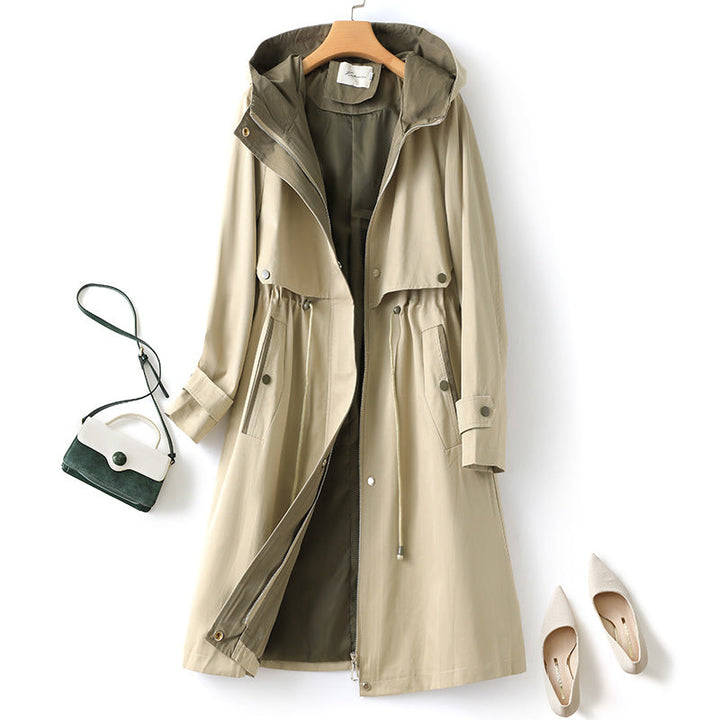 Kim | Women’s wind-cinched travel coat