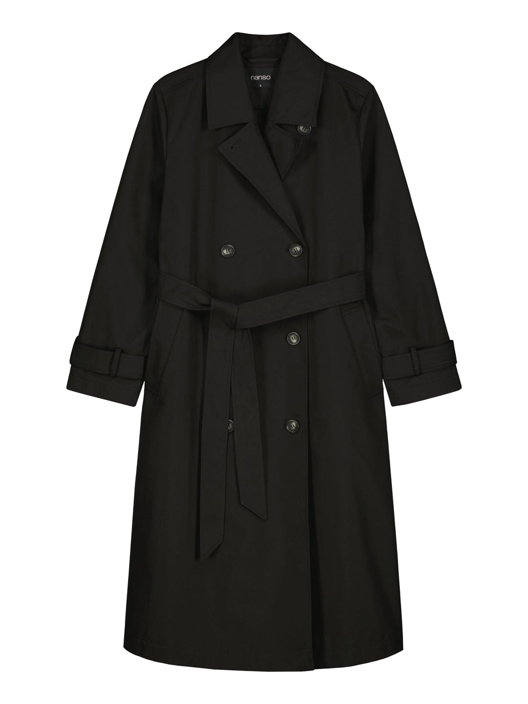 Ryza | Women’s classic belted trench coat with adjustable cuffs