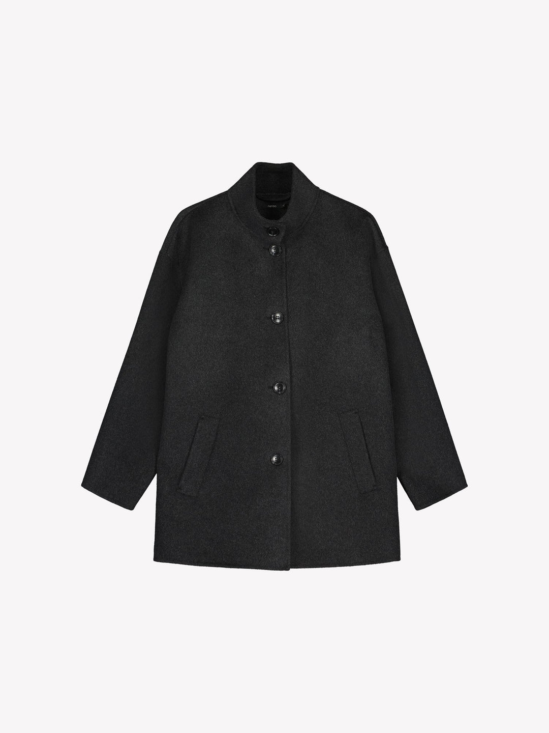 Trixia | Women’s short wool blend coat with minimalist design