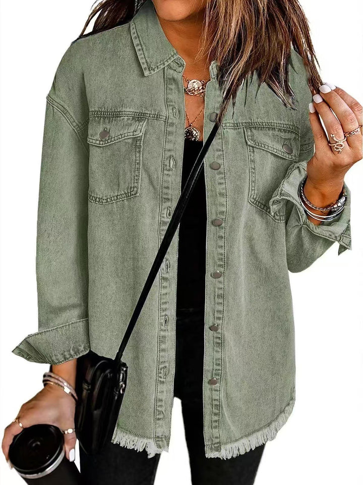 Catalina | Women’s relaxed-fit cotton denim jacket
