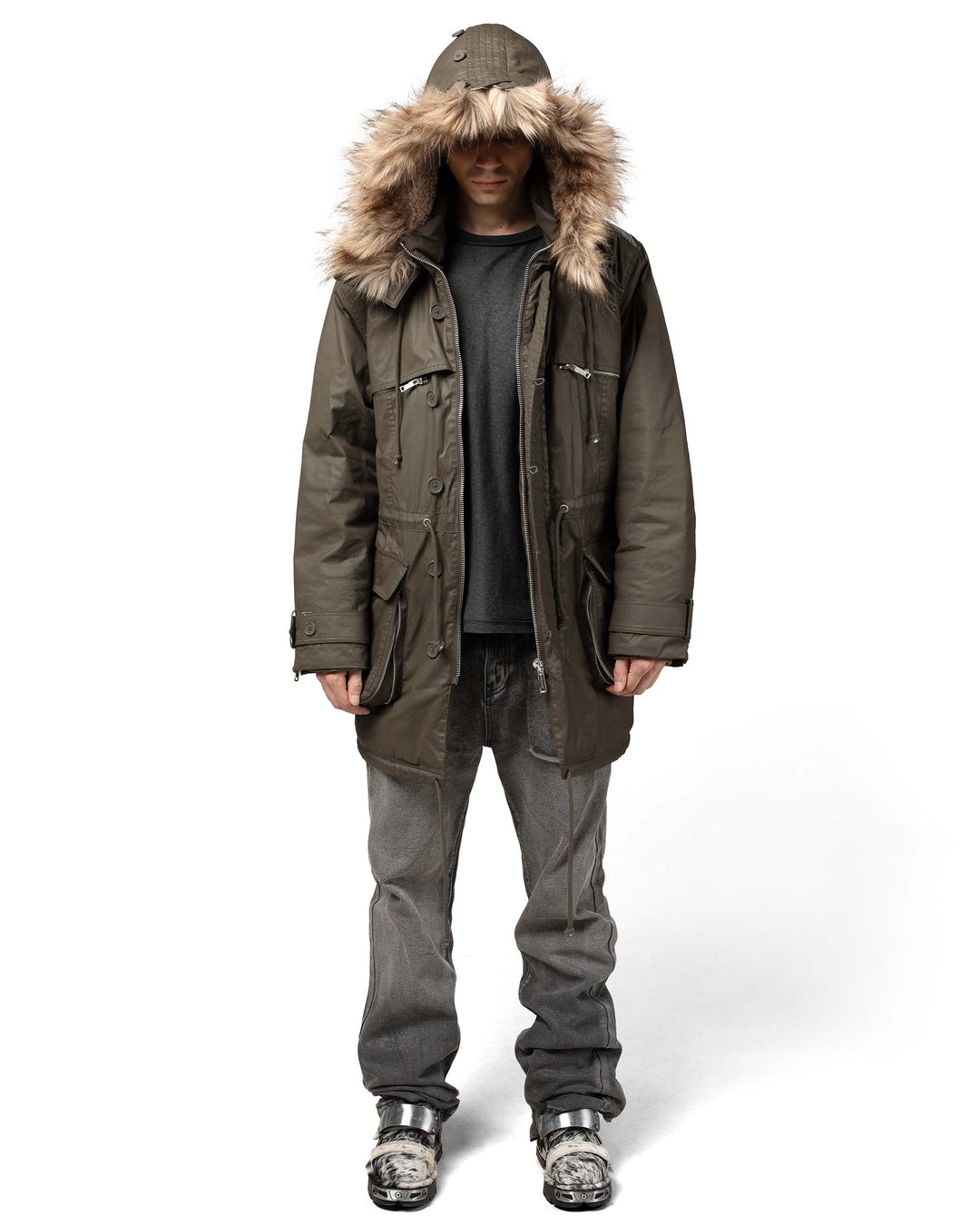 Indira | Women’s waxed cotton parka jacket